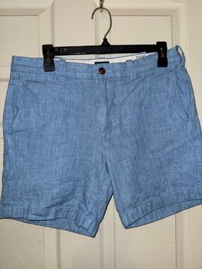 J. Crew Stanton Baird Mc Nutt linen shorts